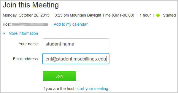 join zoom meeting from webex