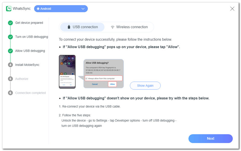 Allow Usb Debugging Android