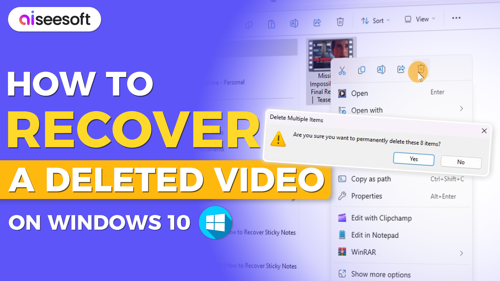 Recover Deleted Videos